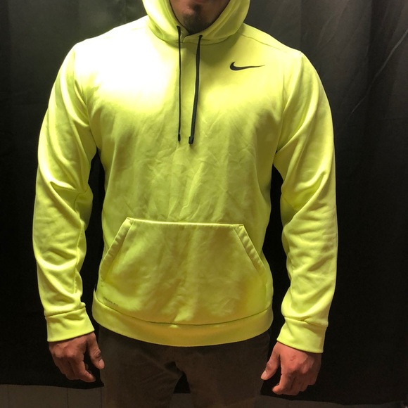 neon yellow hoodie men